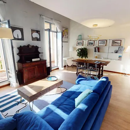 Louise - Giotto - Magnifique 3p En Duplex Au Calme Avec Vue Imprenable Mer Et Parking Prive Mae-8814 Appartamento *