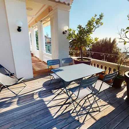 Appartamento Louise - Giotto - Magnifique 3p En Duplex Au Calme Avec Vue Imprenable Mer Et Parking Prive Mae-8814